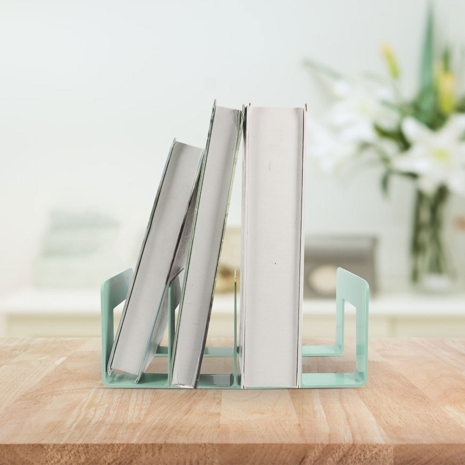 Desktop Book Organizer Book Ho - Magazine Holder Rack 评论和价格