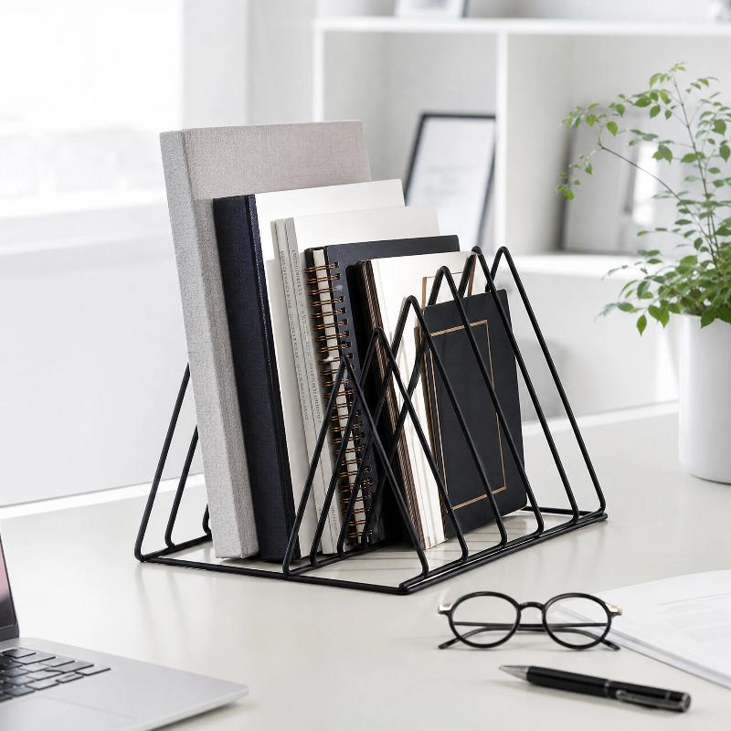 New 5/9 Grid Storage Rack Tria - Magazine Holder Rack 评论和价格