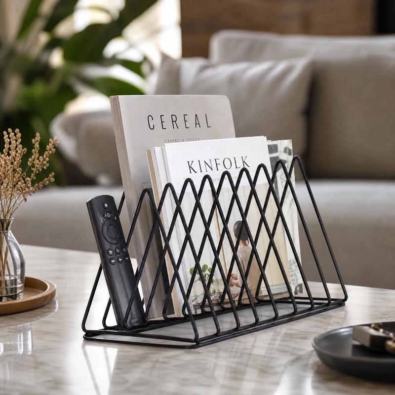 New 5/9 Grid Storage Rack Tria - Magazine Holder Rack 评论和价格