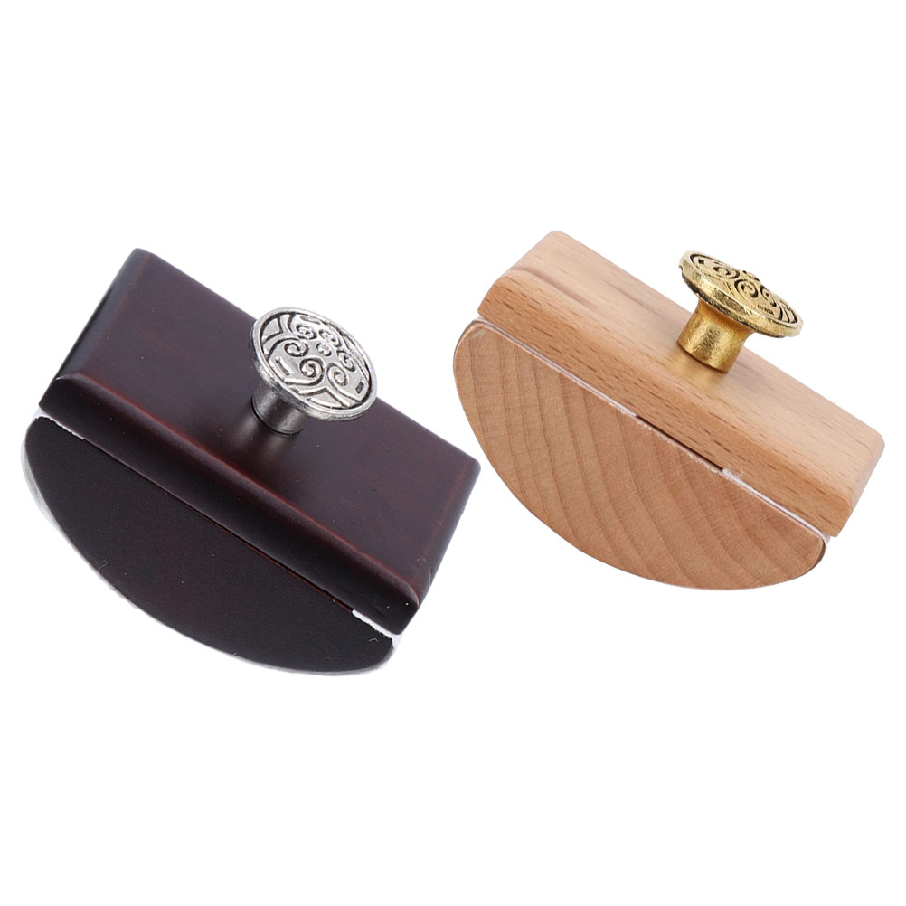 2Pcs Compact Wooden Rocker Blo - Ink Blotter Paper 评论和价格