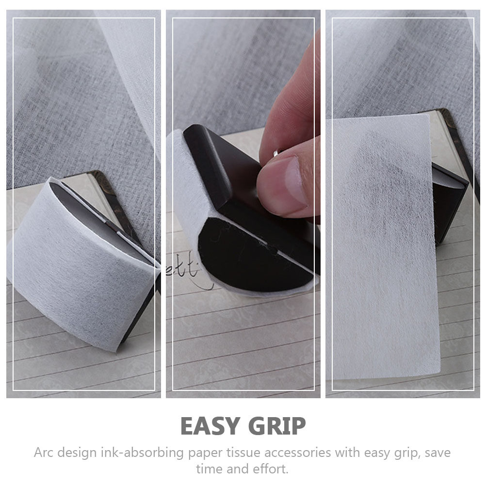 2Pcs Compact Wooden Rocker Blo - Ink Blotter Paper 评论和价格