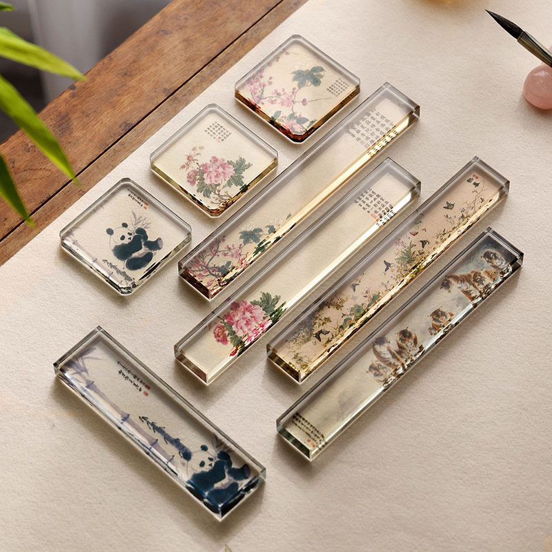 1PCS Crystal Glass Paperweight - Paper Weight Crystal 评论和价格