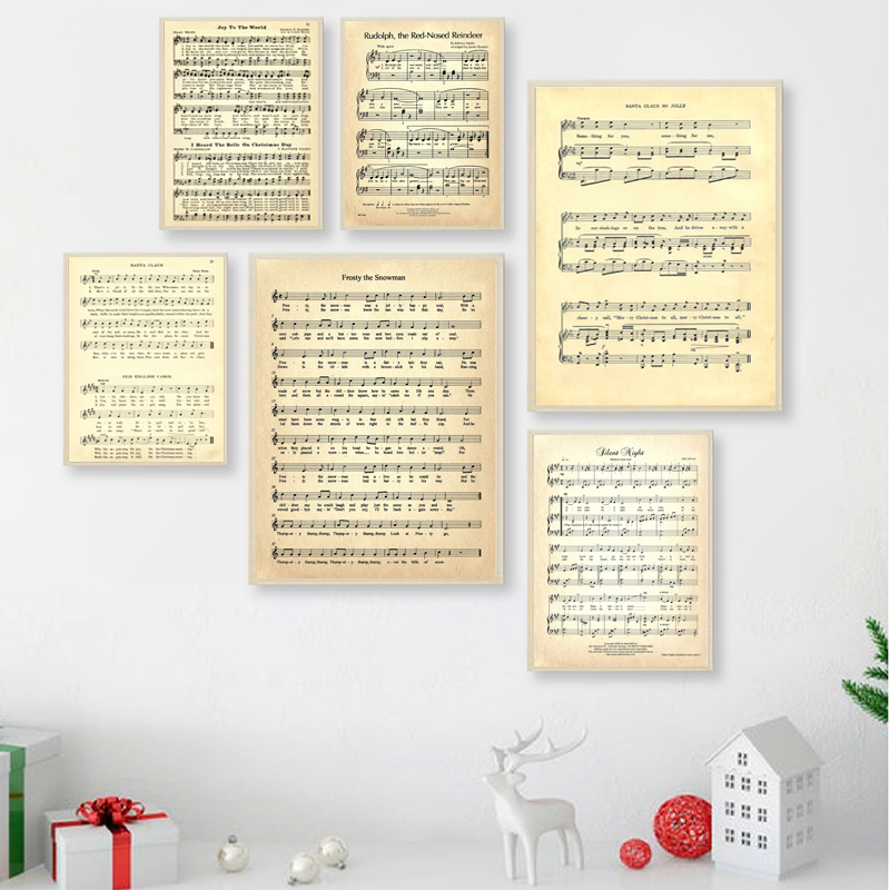 CHRISTMAS CAROLS Sheet Music P - Ink Blotter Paper 评论和价格