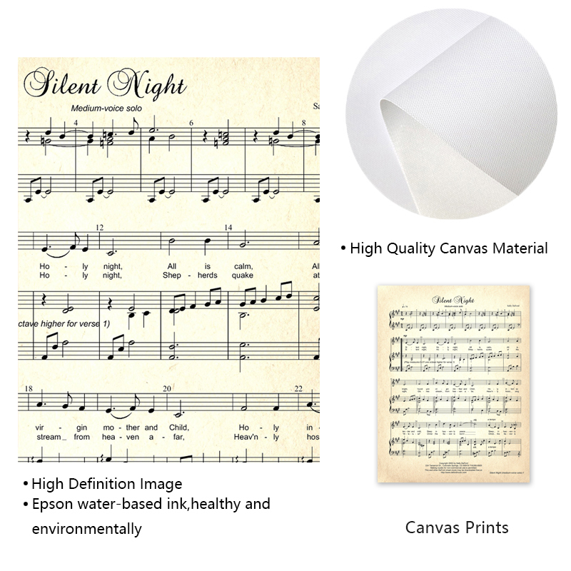 CHRISTMAS CAROLS Sheet Music P - Ink Blotter Paper 评论和价格